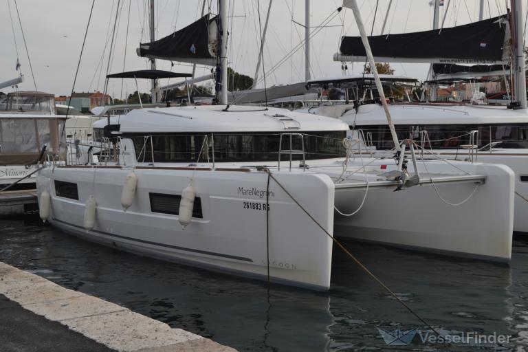 mare negroni (Pleasure craft) - IMO , MMSI 238174740, Call Sign 9A3724 under the flag of Croatia