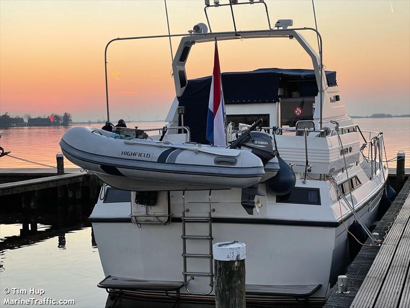 parel (Pleasure craft) - IMO , MMSI 244170922, Call Sign PE6674 under the flag of Netherlands