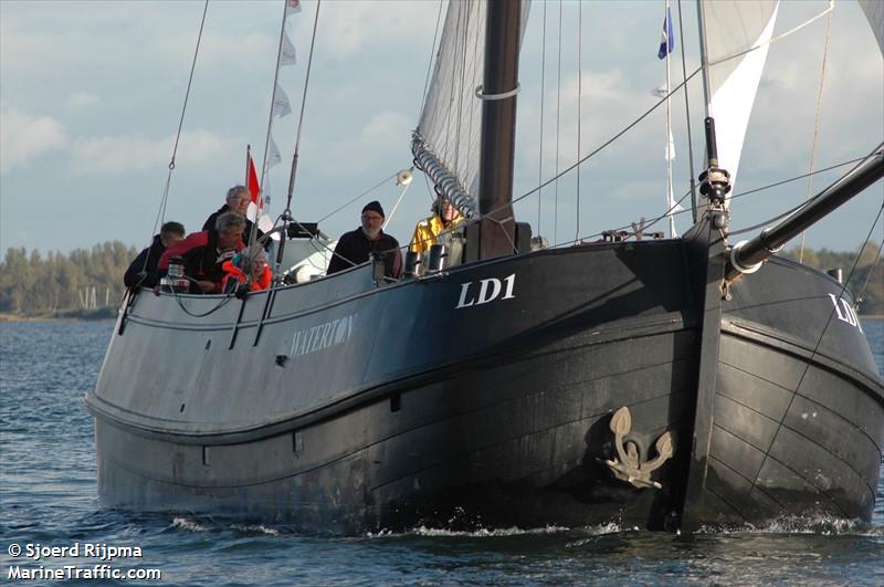 waterton (Sailing vessel) - IMO , MMSI 244183948, Call Sign PF4400 under the flag of Netherlands