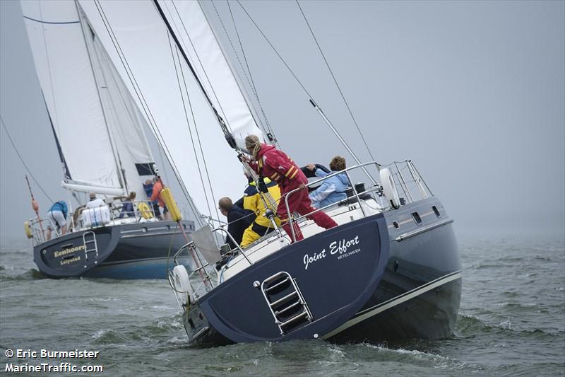 joint effort (Sailing vessel) - IMO , MMSI 244615564, Call Sign PD7624 under the flag of Netherlands