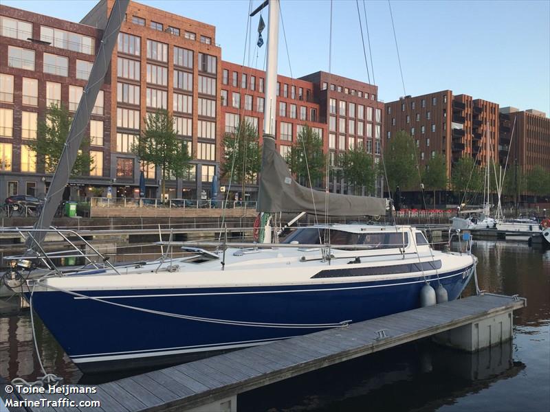 orion - solo sailor (Sailing vessel) - IMO , MMSI 244650373, Call Sign PB3356 under the flag of Netherlands