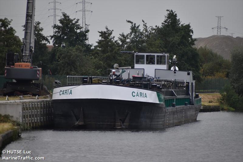 caria () - IMO , MMSI 244700853, Call Sign PI9136 under the flag of Netherlands