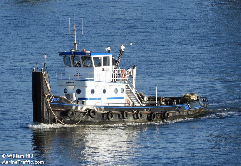 iris (Towing vessel) - IMO , MMSI 244710356, Call Sign PB8536 under the flag of Netherlands