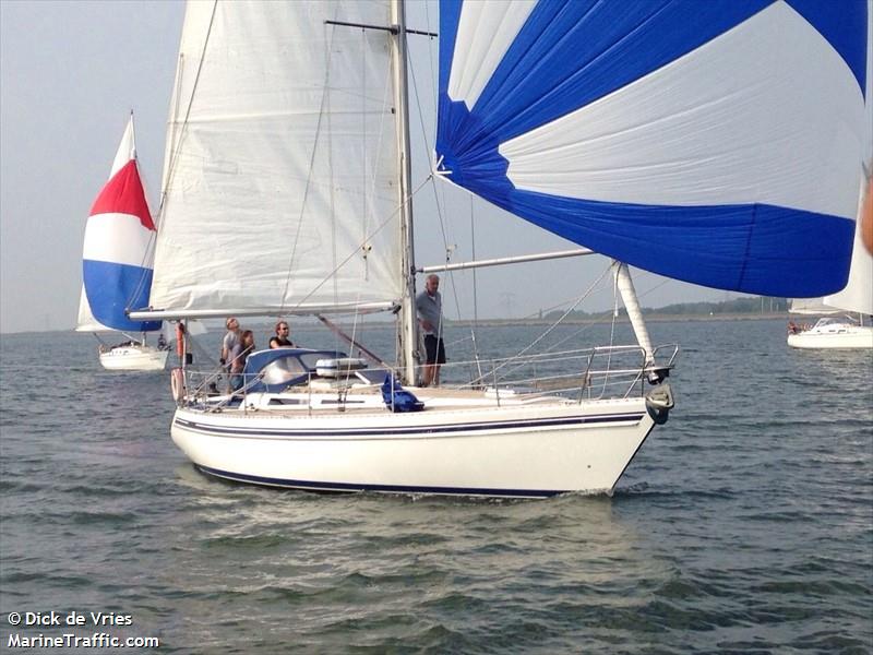 chinook (Sailing vessel) - IMO , MMSI 244770736, Call Sign PI 2555 under the flag of Netherlands