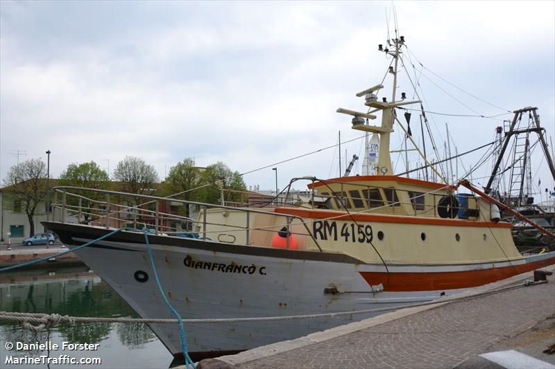 gianfranco c. (Fishing vessel) - IMO , MMSI 247071030, Call Sign IOVP under the flag of Italy
