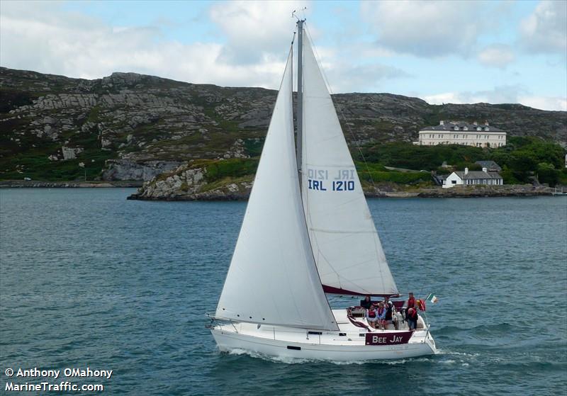 beejay (Pleasure craft) - IMO , MMSI 250004046, Call Sign EIDW8 under the flag of Ireland