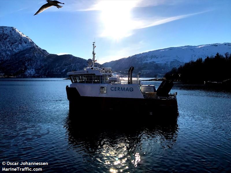 breidsund (Dredging or UW ops) - IMO , MMSI 257006100, Call Sign LG9956 under the flag of Norway