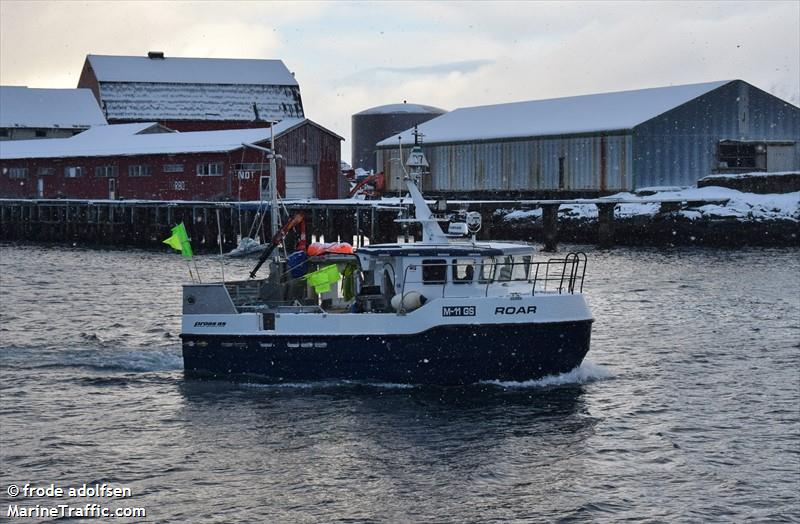 roar (Fishing vessel) - IMO , MMSI 257076720, Call Sign LF6505 under the flag of Norway