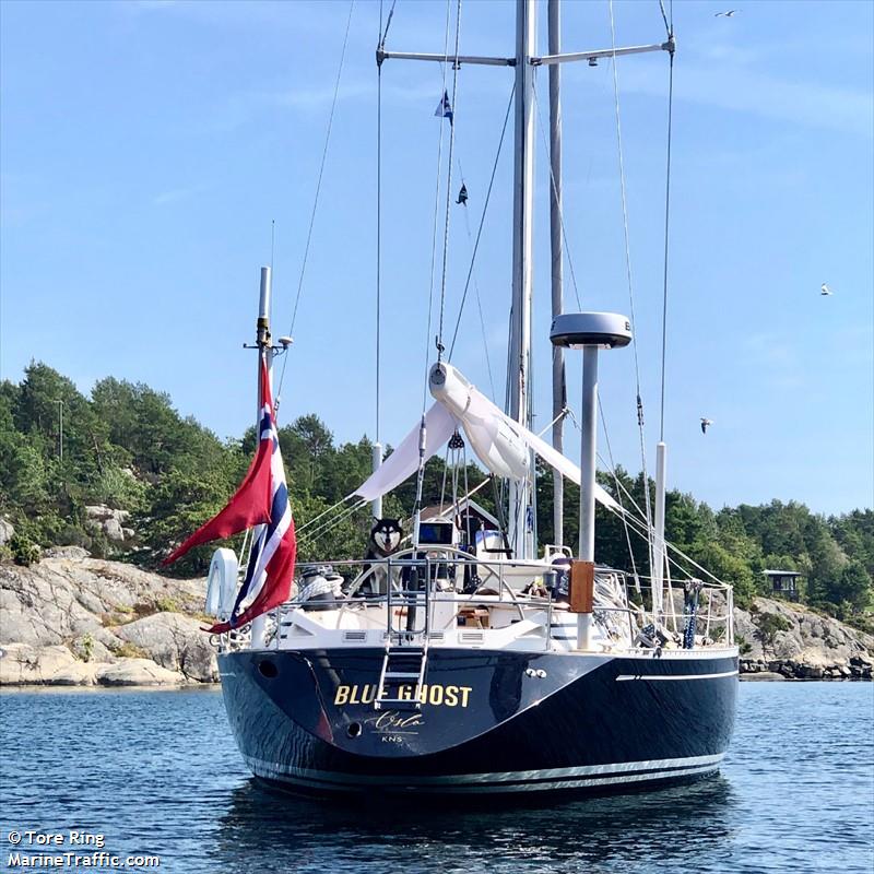 blue ghost (Sailing vessel) - IMO , MMSI 257662320, Call Sign LA4003 under the flag of Norway