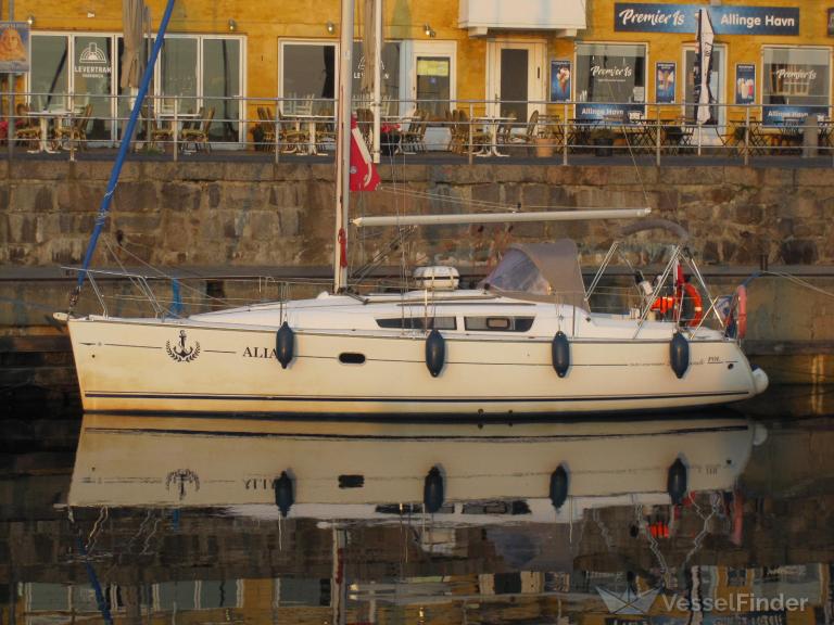 alia (Sailing vessel) - IMO , MMSI 261038400, Call Sign SPS3518 under the flag of Poland