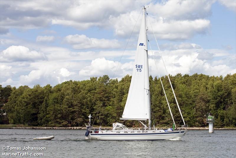 ydalir ii (Sailing vessel) - IMO , MMSI 265522190, Call Sign SFE2957 under the flag of Sweden