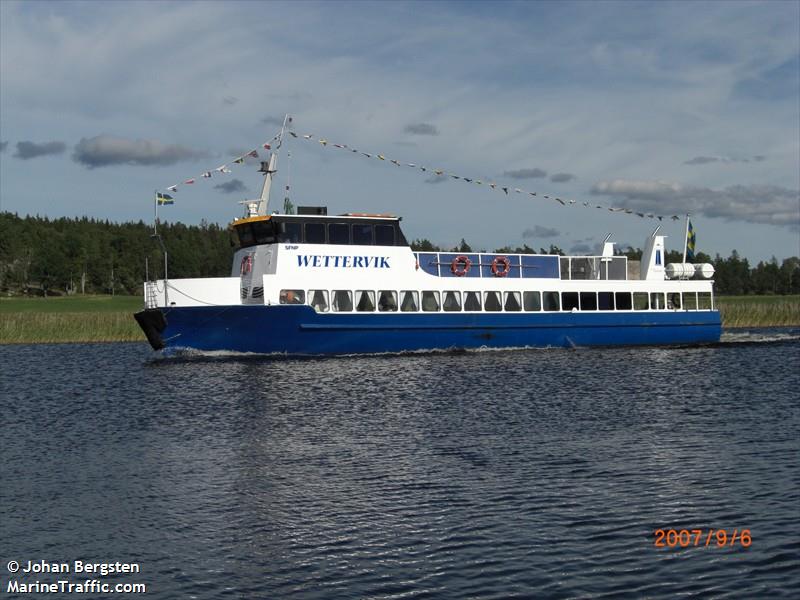 wettervik (Passenger ship) - IMO , MMSI 265536620, Call Sign SFNP under the flag of Sweden