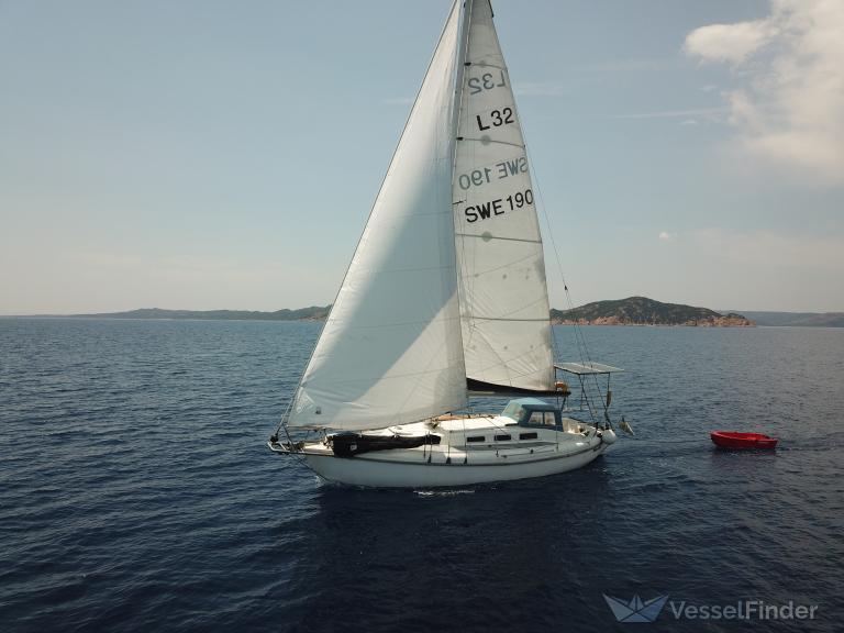 mouni (Pleasure craft) - IMO , MMSI 265758300, Call Sign SE9310 under the flag of Sweden