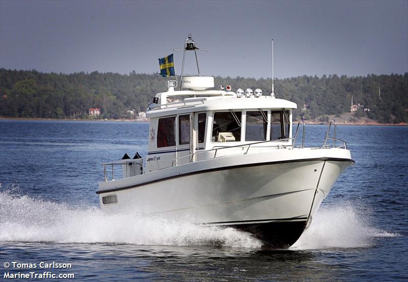 aegir (Pleasure craft) - IMO , MMSI 265787870, Call Sign SB7194 under the flag of Sweden