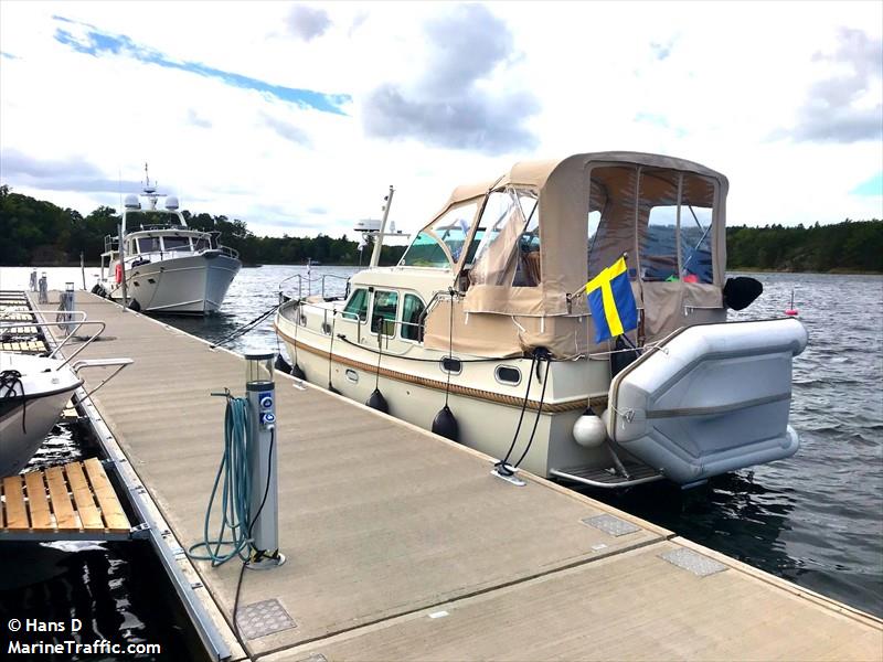 jam jam (Pleasure craft) - IMO , MMSI 265807200, Call Sign SF5579 under the flag of Sweden
