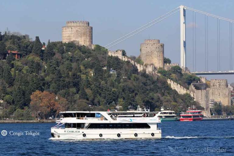 k.camlica (Pleasure craft) - IMO , MMSI 271046314 under the flag of Turkey