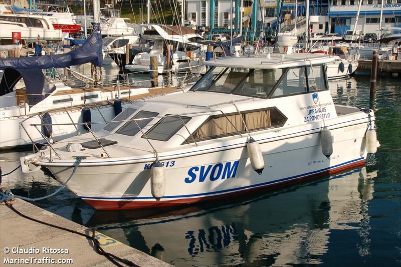 svom kp 613 () - IMO , MMSI 278378000, Call Sign S5K2613 under the flag of Slovenia