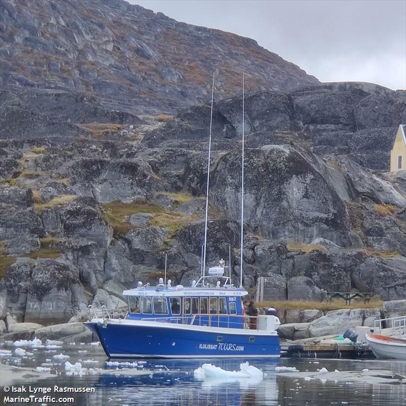 mala (Passenger ship) - IMO , MMSI 331850000, Call Sign XPG5433 under the flag of Greenland