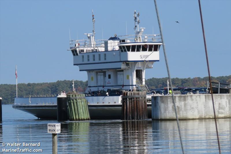 surry (Passenger ship) - IMO , MMSI 366980410, Call Sign WQZ5587 under the flag of United States (USA)