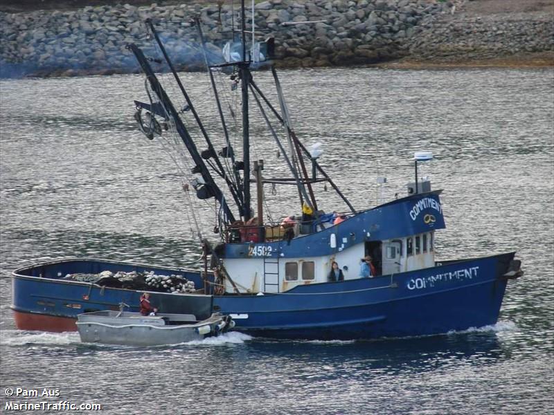 commitment (Fishing vessel) - IMO , MMSI 367474080, Call Sign WDF6420 under the flag of United States (USA)