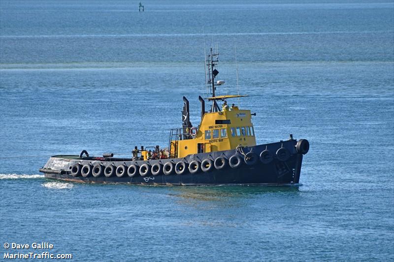 pacific way (Tug) - IMO , MMSI 512001041, Call Sign ZM2932 under the flag of New Zealand