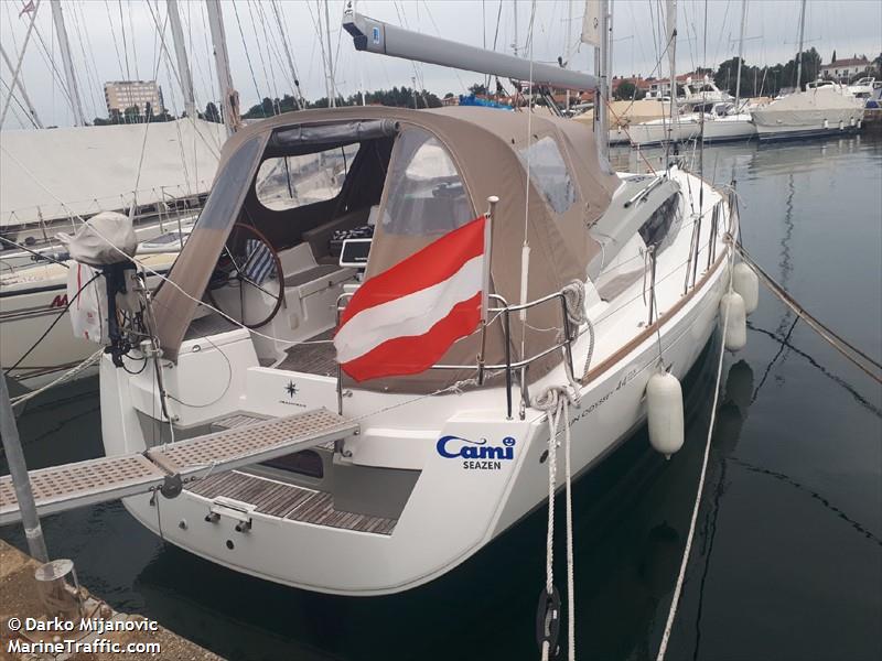 cami-seazen (Sailing vessel) - IMO , MMSI 203829100, Call Sign OEX5062 under the flag of Austria