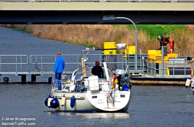 dar melica two (Pleasure craft) - IMO , MMSI 211644140 under the flag of Germany