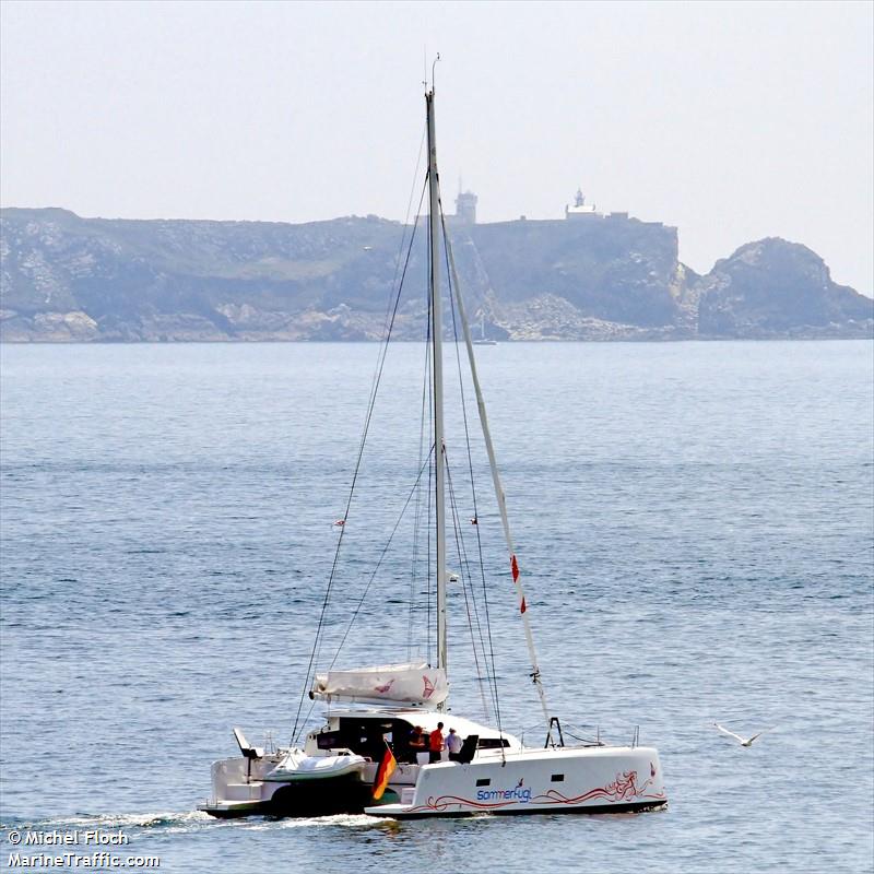 sommerfugl (Sailing vessel) - IMO , MMSI 211726250, Call Sign DC6657 under the flag of Germany