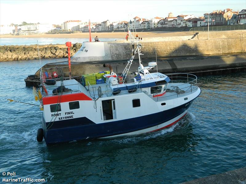 fv point final (Fishing vessel) - IMO , MMSI 227315730, Call Sign FGA4530 under the flag of France