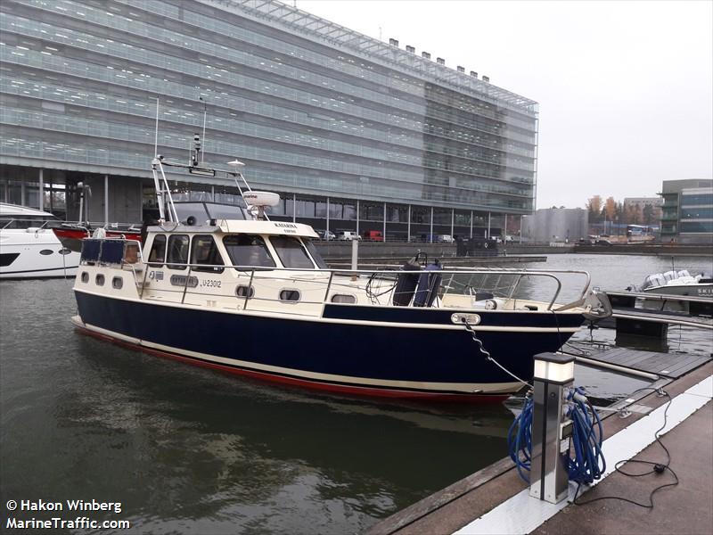 katarina (Pleasure craft) - IMO , MMSI 230001810, Call Sign OI3702 under the flag of Finland