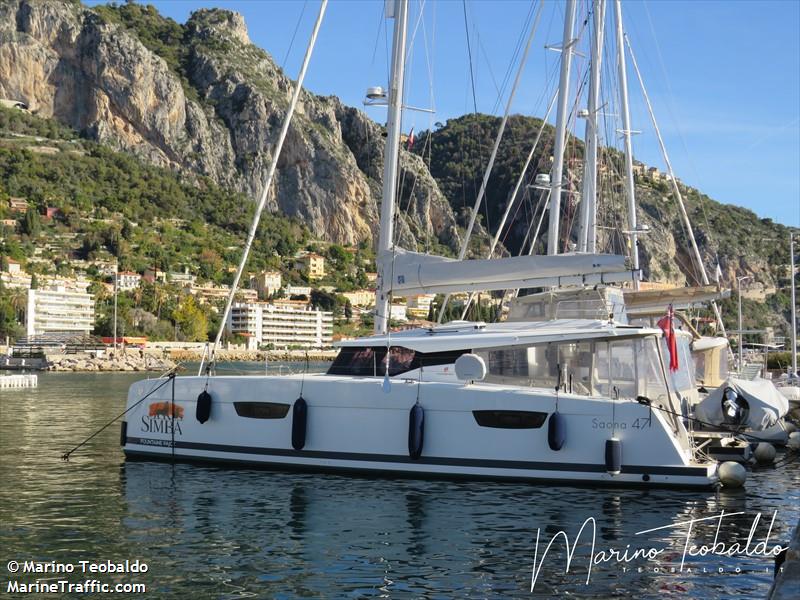 simba (Pleasure craft) - IMO , MMSI 232029601, Call Sign MIAV5 under the flag of United Kingdom (UK)