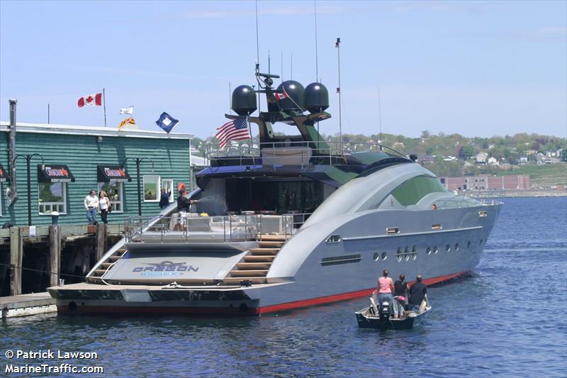 dragon (Yacht) - IMO 1009883, MMSI 235055412, Call Sign MSFX3 under the flag of United Kingdom (UK)