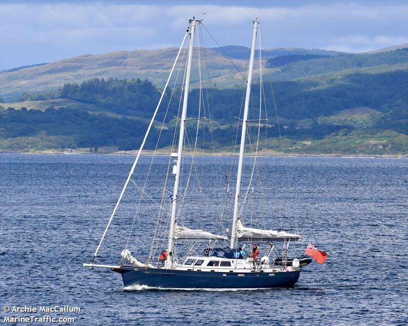 resort (Sailing vessel) - IMO , MMSI 235099839, Call Sign 2GRF4 under the flag of United Kingdom (UK)