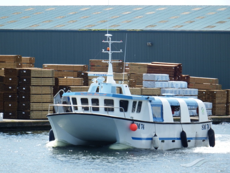 mfv evie mae sm74 (Fishing vessel) - IMO , MMSI 235103742, Call Sign 2HHR2 under the flag of United Kingdom (UK)