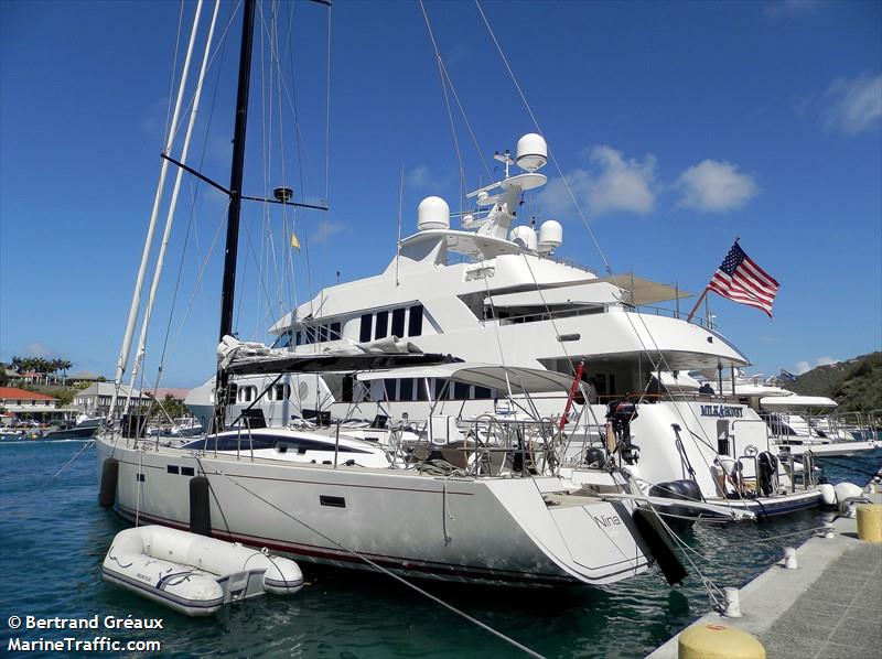 nina (Sailing vessel) - IMO , MMSI 235105664, Call Sign 2HPX4 under the flag of United Kingdom (UK)