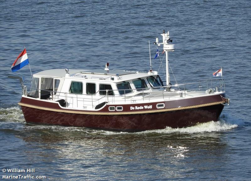 de rode wolf (Pleasure craft) - IMO , MMSI 244128096, Call Sign PI9717 under the flag of Netherlands