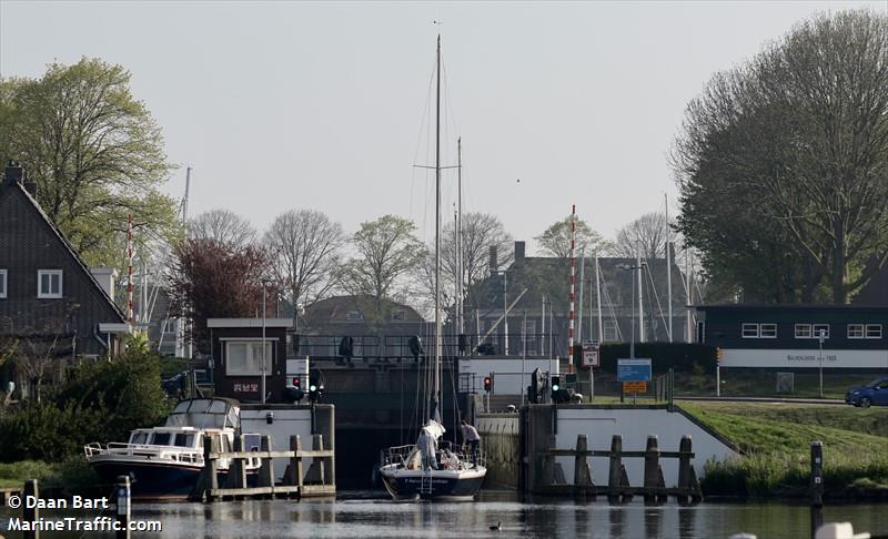new frontier (Sailing vessel) - IMO , MMSI 244138363, Call Sign PF6049 under the flag of Netherlands
