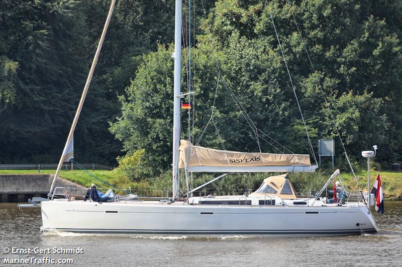 sisi lais (Pleasure craft) - IMO , MMSI 244660403, Call Sign PB4668 under the flag of Netherlands