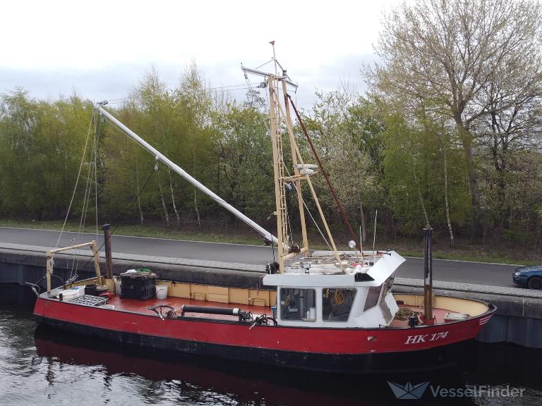 hk174 reinalda daniq () - IMO , MMSI 244710685, Call Sign PI4046 under the flag of Netherlands