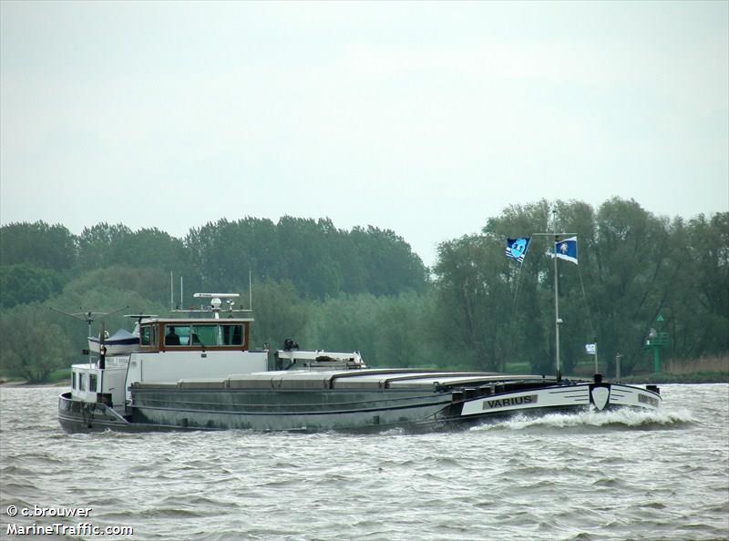 varius (Cargo ship) - IMO , MMSI 244750631, Call Sign PI9032 under the flag of Netherlands