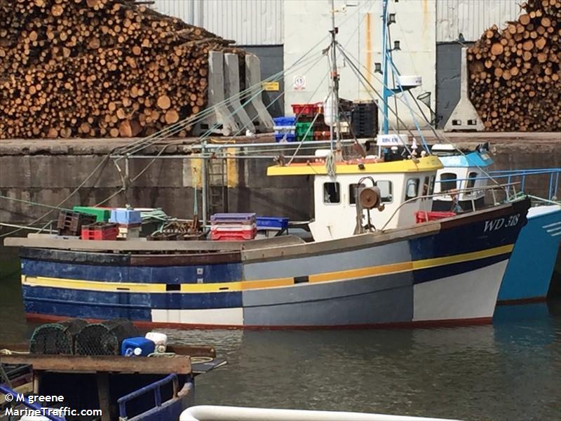 little pearl wd318 (Fishing vessel) - IMO , MMSI 250004649, Call Sign EISU3 under the flag of Ireland