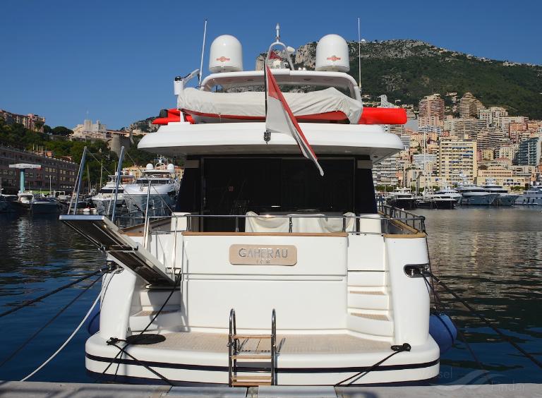 gaherau vii (Pleasure craft) - IMO , MMSI 254791000, Call Sign 3AGO under the flag of Monaco