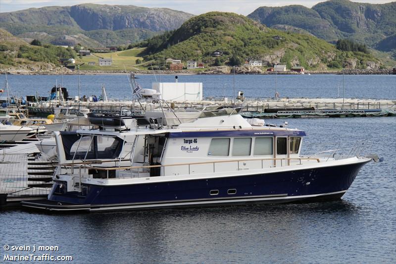blue lady (Pleasure craft) - IMO , MMSI 257038550, Call Sign LA7986 under the flag of Norway