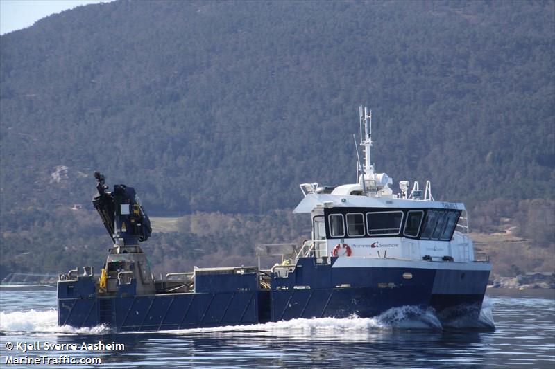 torbjoerg s (Dredging or UW ops) - IMO , MMSI 257673600, Call Sign LG8587 under the flag of Norway