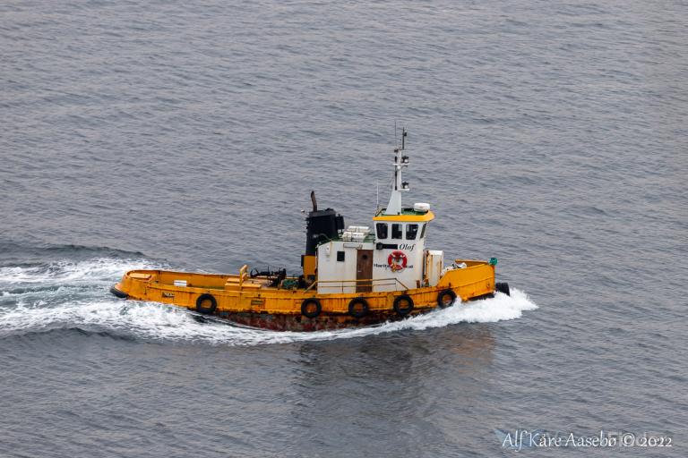 olof (Towing vessel) - IMO , MMSI 257883900, Call Sign LF3917 under the flag of Norway