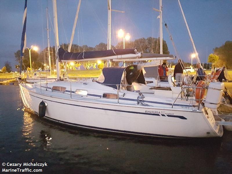 barbarella c (Sailing vessel) - IMO , MMSI 261038150, Call Sign SPS3482 under the flag of Poland