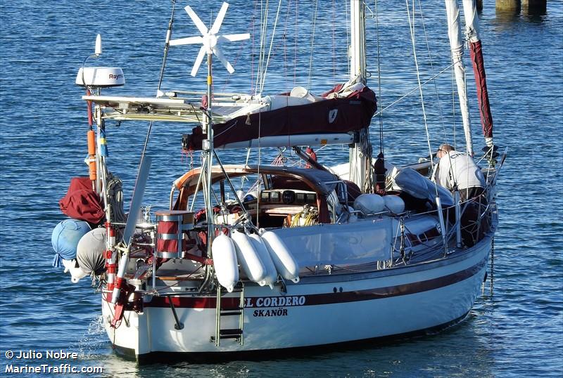 el cordero (Sailing vessel) - IMO , MMSI 265507890, Call Sign SFC5198 under the flag of Sweden