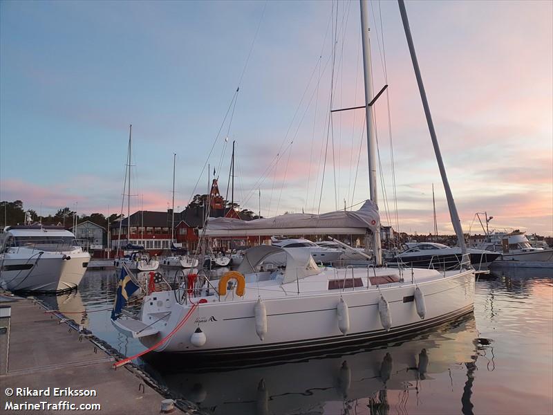 liberi (Pleasure craft) - IMO , MMSI 265832840, Call Sign SE9488 under the flag of Sweden