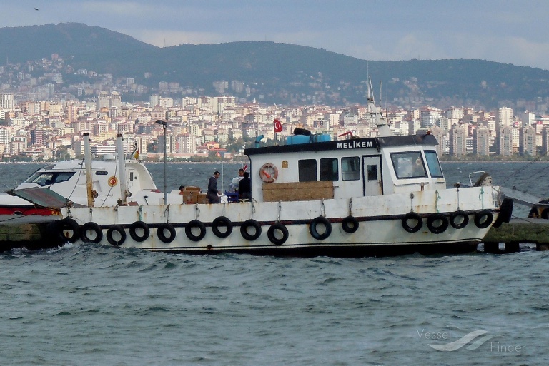 melikem (Port tender) - IMO , MMSI 271010786, Call Sign TCA2761 under the flag of Turkey