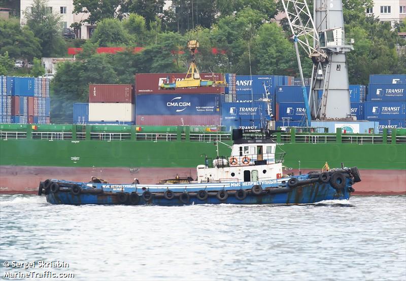 mys nepristupnyi () - IMO , MMSI 273430280 under the flag of Russia